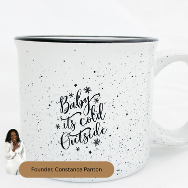 Baby It's Cold Outside camp mug